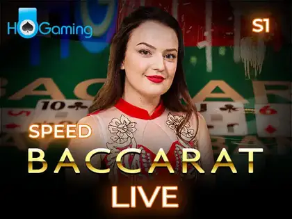 Juego S1 Speed Baccarat de Gamzix en 1win Ecuador